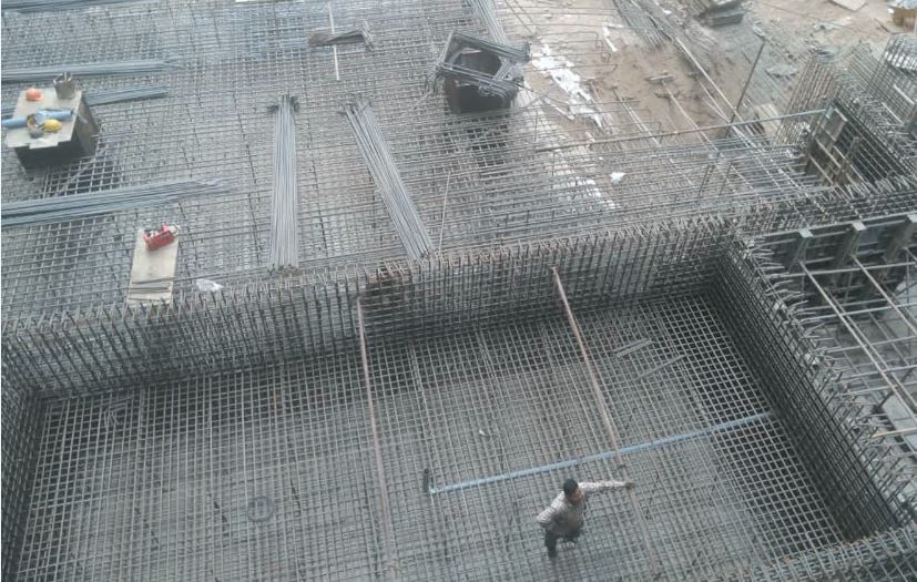 گزارش روند پیشرفت پروژه ساختمان شماره 2 وزارت جهاد کشاورزی در نیمه دوم تیر 1403